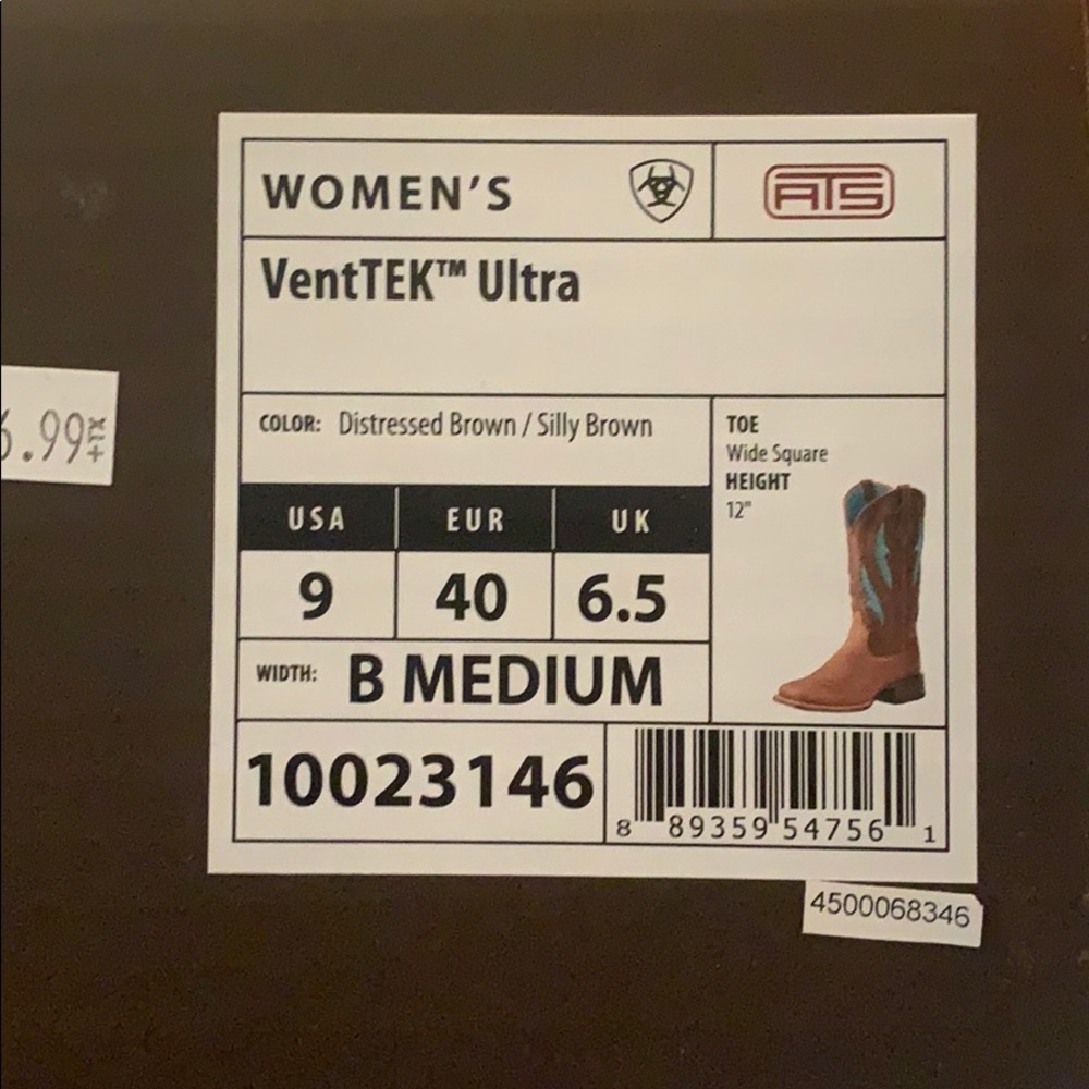 Ariat Women’s VentTEK Ultra Square Toe Boots